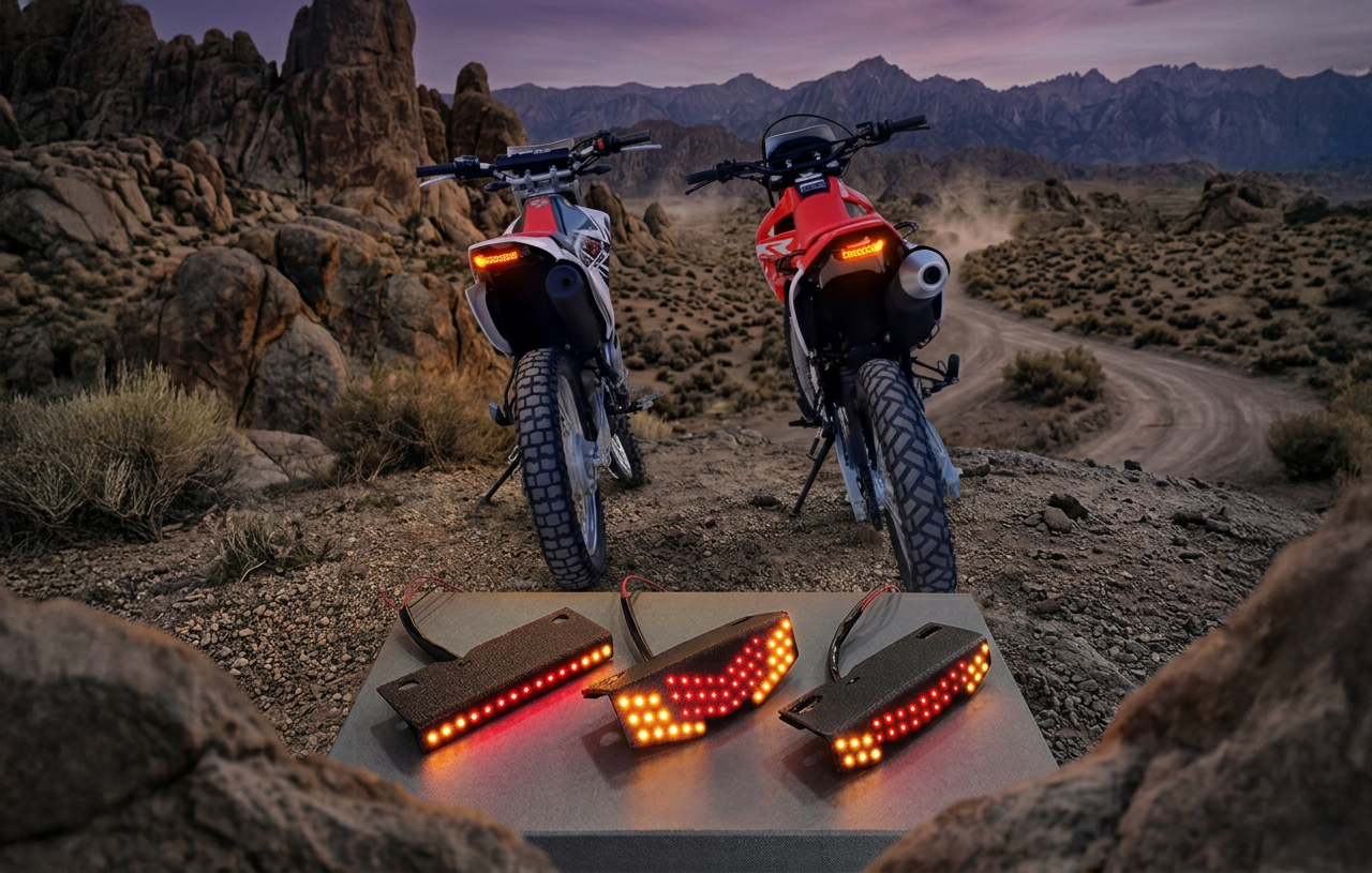 Motos con faros LED LEDFACIL